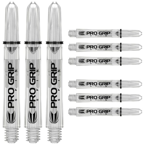 Target - NEW Pro Grip SPIN Shafts - Clear (3 sets) Carousel 1