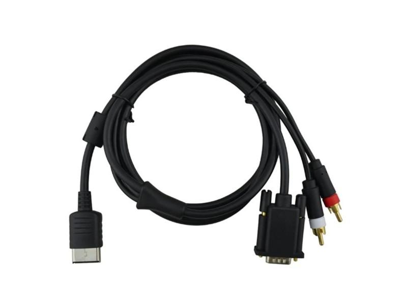 High Definition VGA Cable RCA Sound Adapter HD Box Cable For Sega Dreamcast Carousel 1