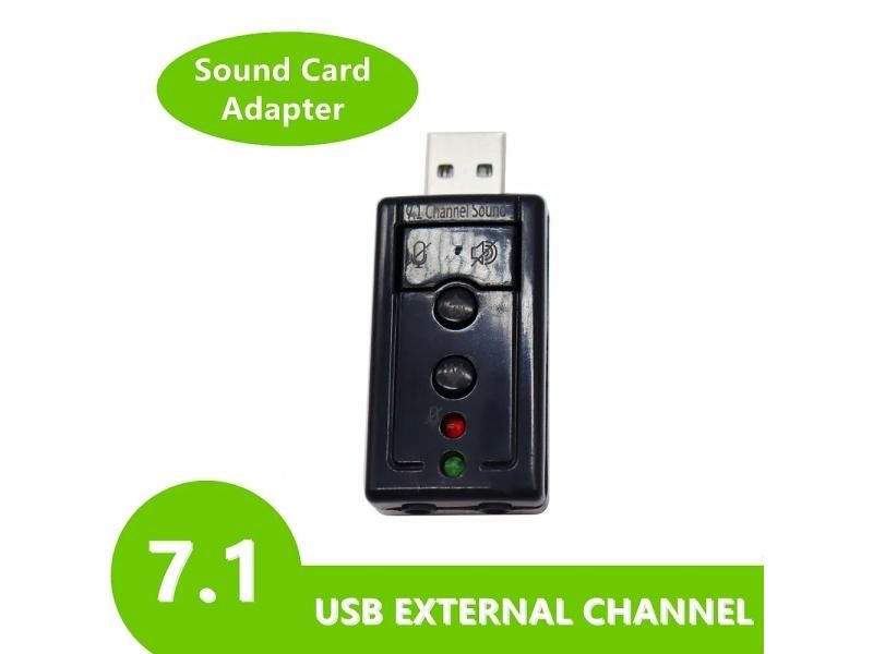 3.5mm Jack Headset With 7.1 Channel USB Audio Adapter Carousel 2