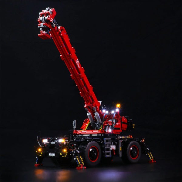 Lego Rough Terrain Crane 42082 Light Kit Carousel 1