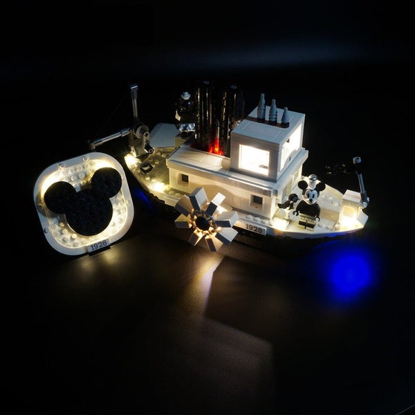 Lego Steamboat Willie 21317 Light Kit Carousel 1