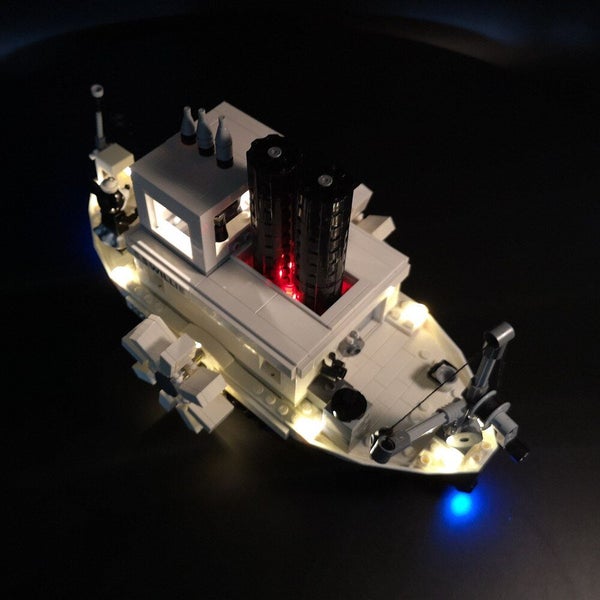 Lego Steamboat Willie 21317 Light Kit Carousel 2