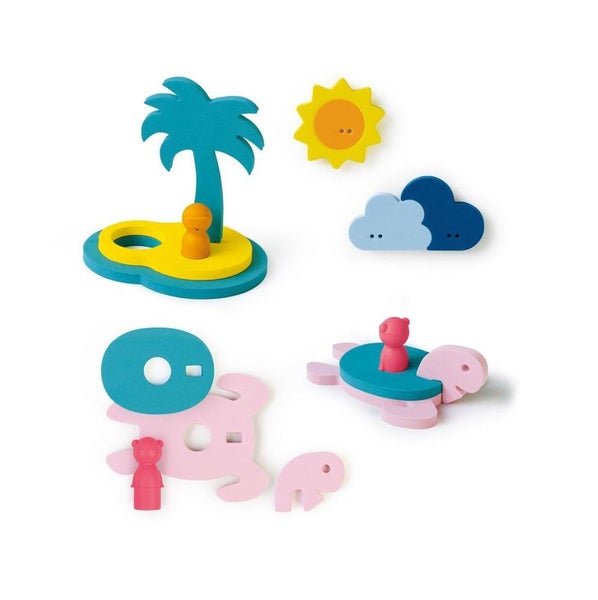 Quut Treasure Island Bath Puzzle Carousel 3