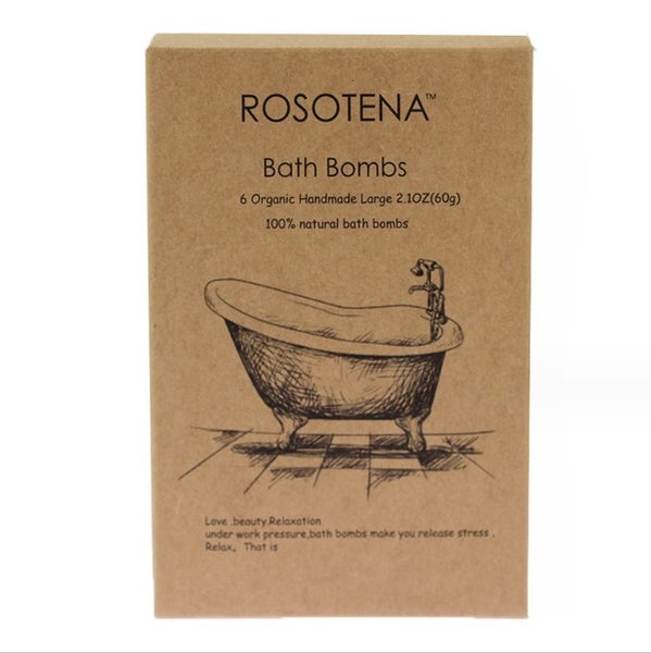 ROSOTENA Bath Bombs Bath Salts Gift Set Rich Bubble SPA Experience #DA104 Carousel 1