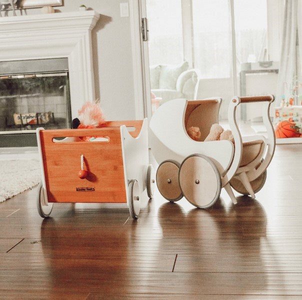 Kinderfeets Pram White Carousel 2