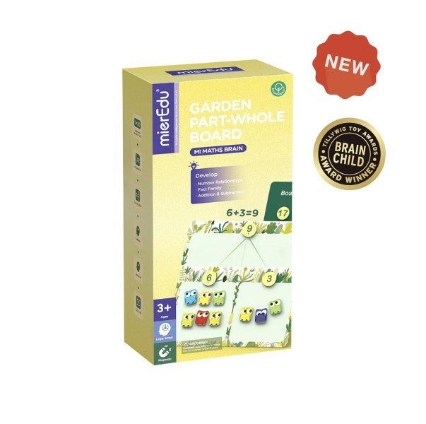 MierEdu Mi Maths Brain - Garden Part-Whole Board (Magnetic) Carousel 1