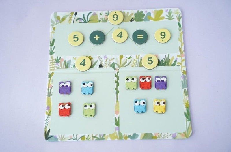 MierEdu Mi Maths Brain - Garden Part-Whole Board (Magnetic) Carousel 3