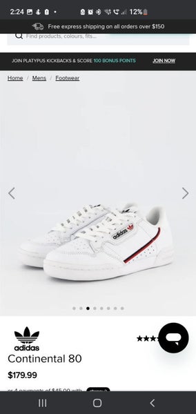 Adidas Continental 80 brand new can do afterpay Carousel 1