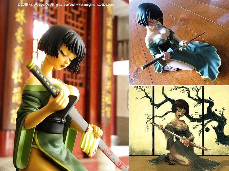 Rare Kei Acedera "Assassin" Vinyl Figure by MINDstyle / Kidrobot Carousel 2