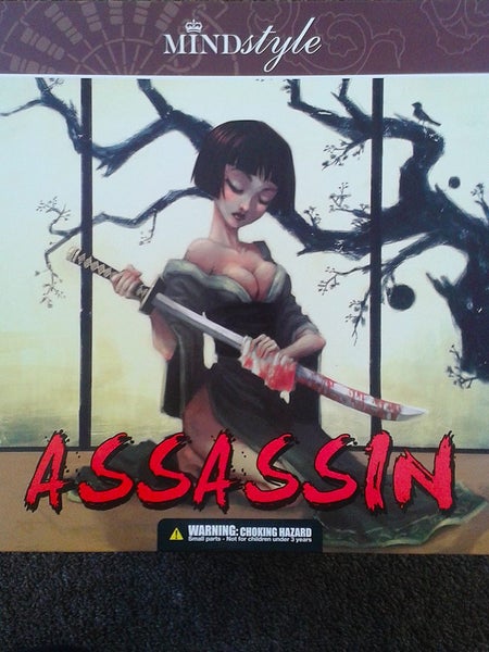 Rare Kei Acedera "Assassin" Vinyl Figure by MINDstyle / Kidrobot Carousel 5