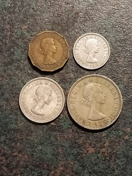 UK 1962 Set of Pre-Decimal Coins (4) Carousel 2