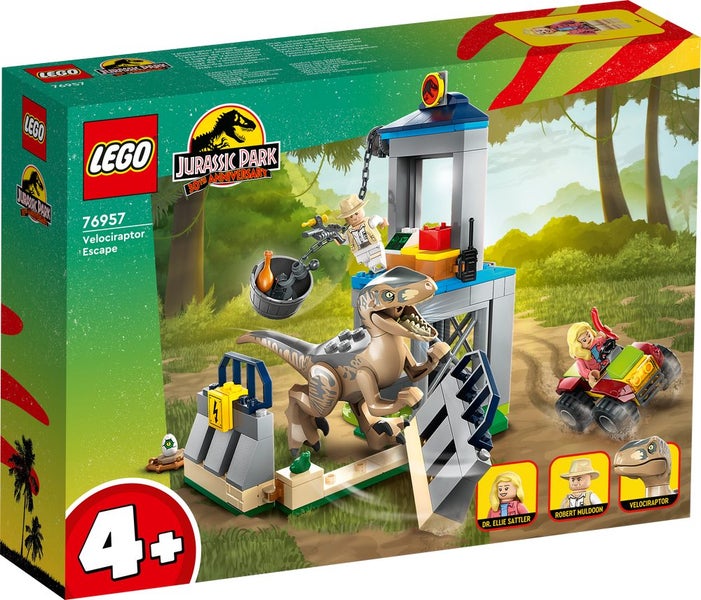 LEGO Jurassic World Velociraptor Escape 76957 Carousel 1