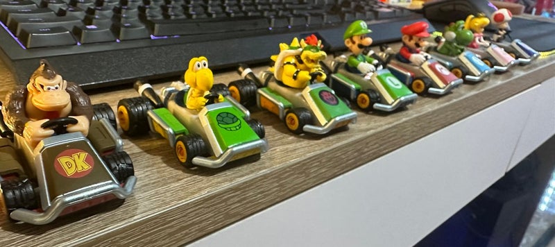 Pull and speed Mario Kart Set Carousel 2