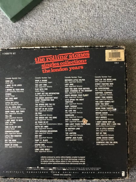Collectors cassettes / The Rolling Stones rare Carousel 7