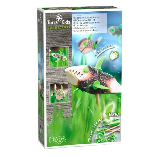 HABA Terra Kids Connectors ???????? Construction Set Fish Carousel 1