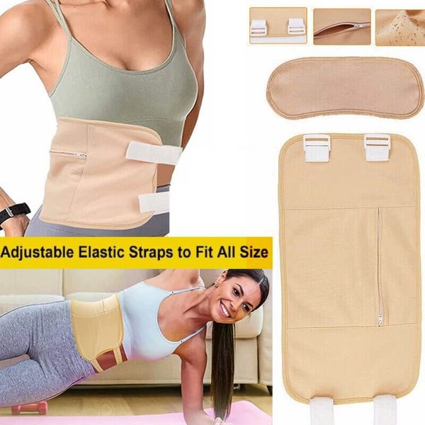 Castor Oil Pack Waist Belt + Neck Wrap Combo E0490KK2 Carousel 1