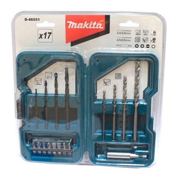 Makita Drill & Driver Bit Set 17pc D-46551 Carousel 1