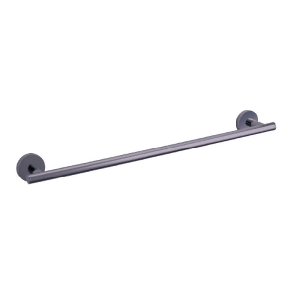 EVOKE TOWEL RAIL 500MM - GUN METAL Carousel 1