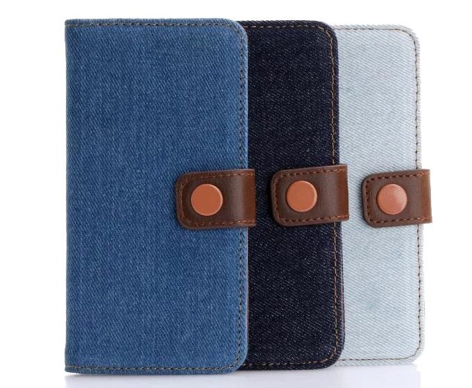 HTC Desire 10 Pro case ultra slim retro jeans wallet case Carousel 2