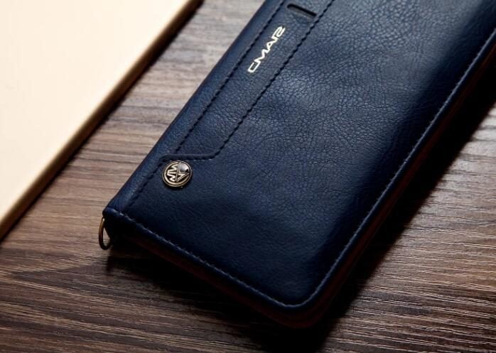 Galaxy S7 edge case slim leather wallet case 6 cards 2 ID magnet Carousel 2