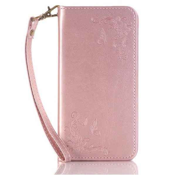 Sony Xperia Z3 CASE Premium Leather Embossing wallet Folio case Carousel 2