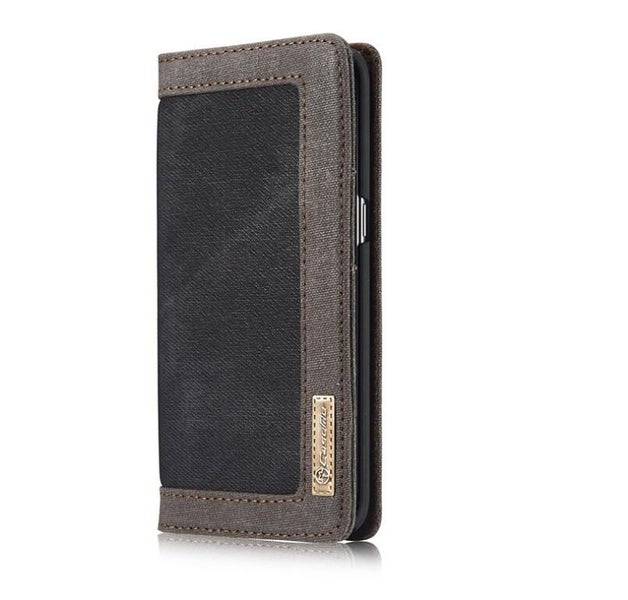HTC M8 case contrast denim folio wallet case Carousel 2