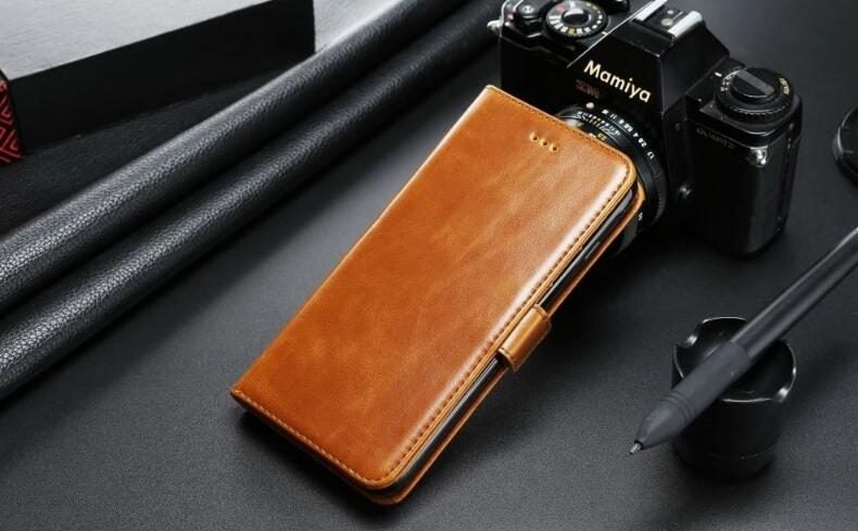 Xiaomi Redmi S2 case executive leather wallet case Carousel 2