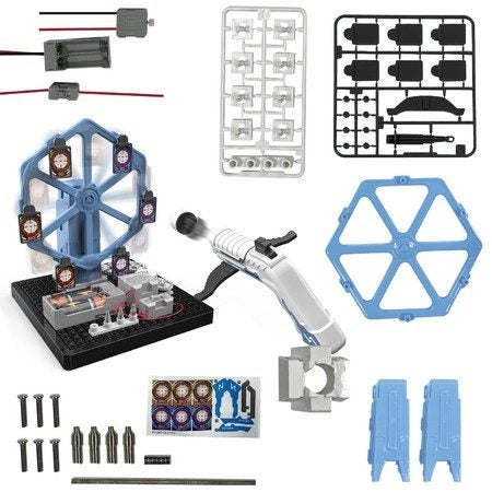 Stem Toys Mechanical Shooting Target Science Exploration Kit Carousel 1