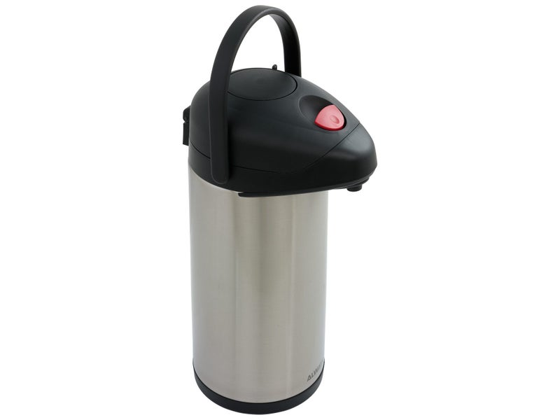 5L Stainless Steel Pump Vacuum Jug - Insulated Thermos Flask Carousel 2
