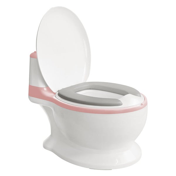 Bopeep Potty Training Seat Kids Safety Toilet Trainer Toddler Non-Slip Pink Carousel 1