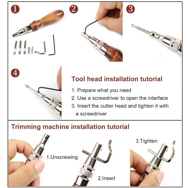 New Leather Carft Tools Kit Sale Sale Carousel 14