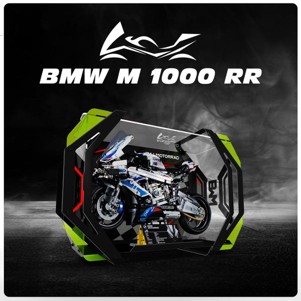 Lego 42130 BMW M 1000 RR Display Case Deluxe Edition Carousel 1