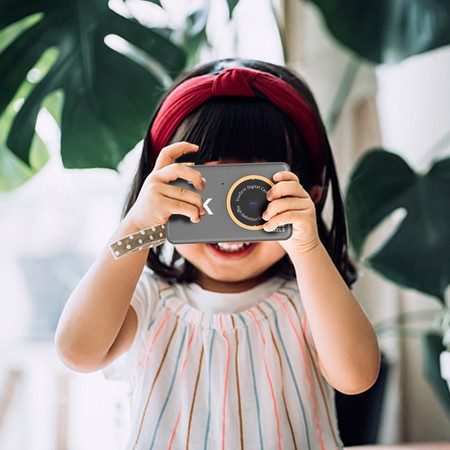 8K Kids Digital Camera Dual Lens 8MP UHD Photography Video Camera 2.4 Inch Carousel 9