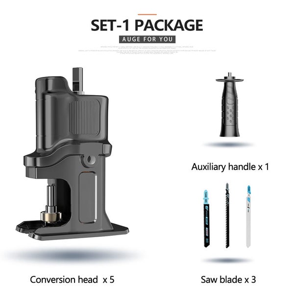 Portable Reciprocating Saw Adapter ,Electric Drill To Electric Saw Carousel 1