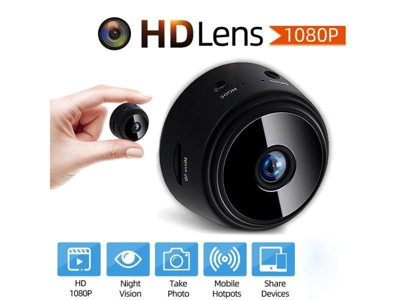 A9 Mini Camera 1080p HD Ip Camera Night Version Micro Camera Voice Video Carousel 2