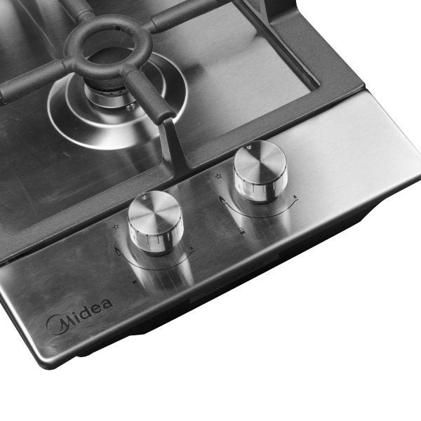 Midea 30cm 2 Burner Gas Hob Stainless Steel 30SB005 Carousel 2