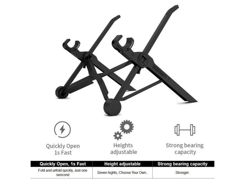 NEXSTAND K2 Folding Portable Laptop Stand With Adjustable Viewing Angle Carousel 1