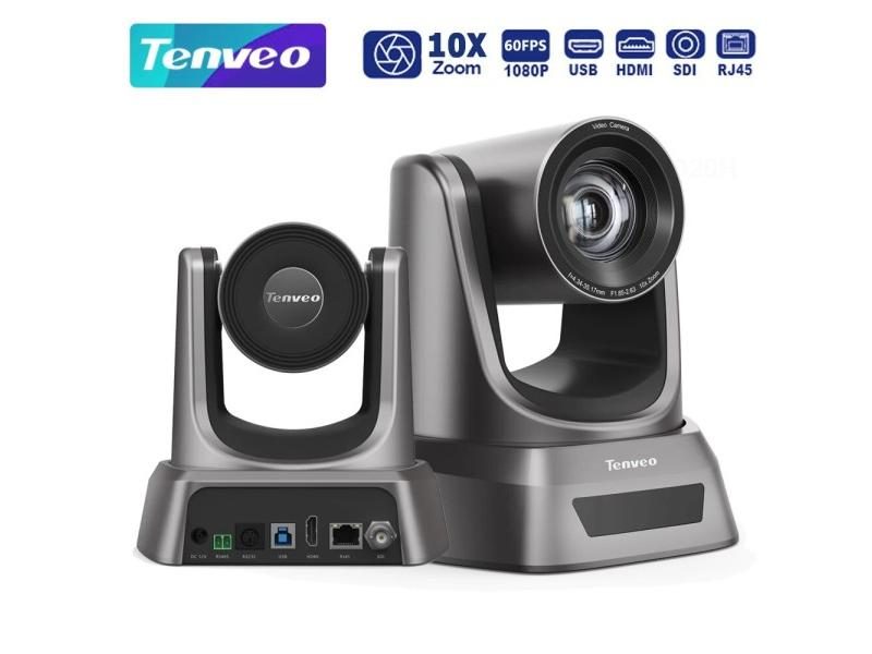 TENVEO NV10A 10X Zoom HDMI PTZ Camera IP Live Streaming SDI USB 1080P 60fps PoE Carousel 2