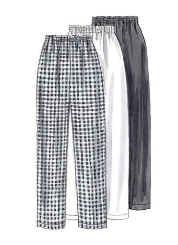 McCalls Pattern 2233 Misses' and Men's Jacket Shirt Apron Pull-On Pants Large Carousel 5