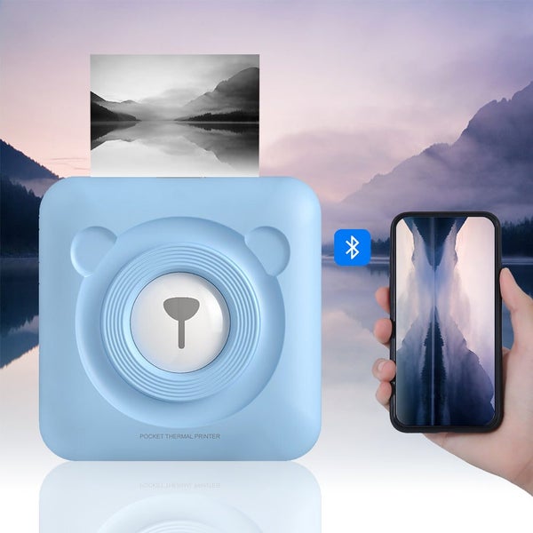Portable Mini Pocket Thermal Paper Photo Printer - USB Charging Carousel 8