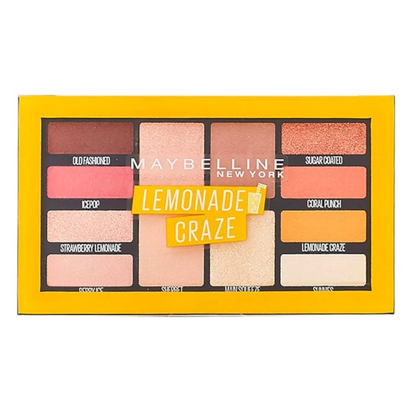 Maybelline Lemonade Craze Eyeshadow Palette 12g Carousel 1