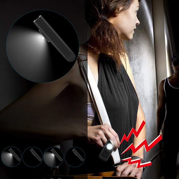 Self Defense Siren Keychain with LED Flashlight - Battery Powered Carousel 12