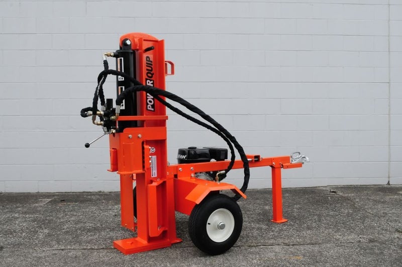 POWERQUIP Log Splitter 37T Horizontal & Vertical Carousel 2