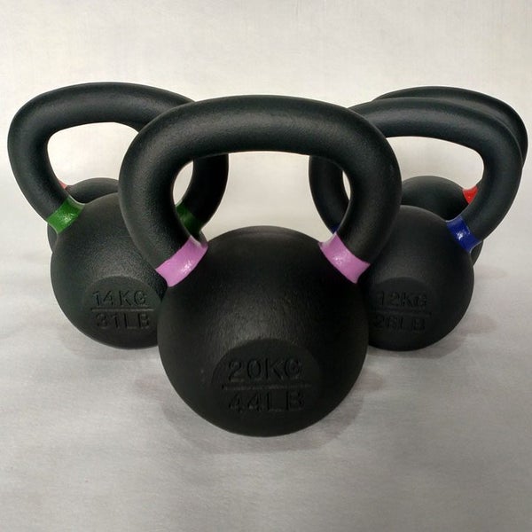 4KG Kettlebells Black Cast Iron (EZ112-4) Carousel 1