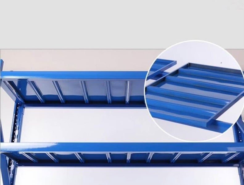 Heavy duty Shelf unit 6M(L) x 0.5M(W) x 2M(H) 2400kg capacity - Free Delivery Carousel 9