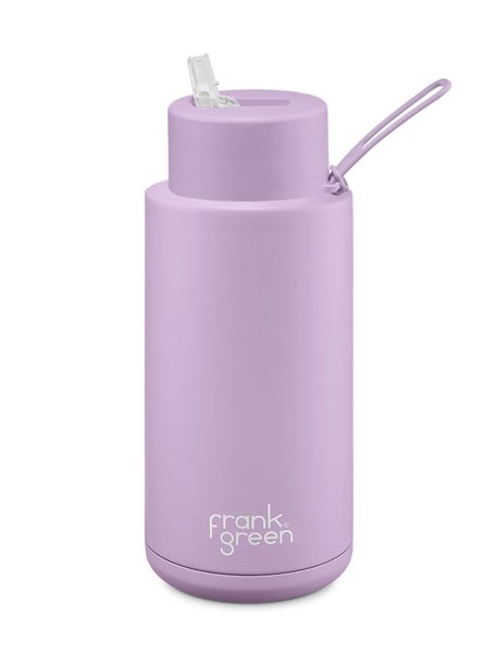 Frank Green Lilac Haze Ceramic Reusable Bottle with Straw Lid 1,000ml (34oz) Carousel 1
