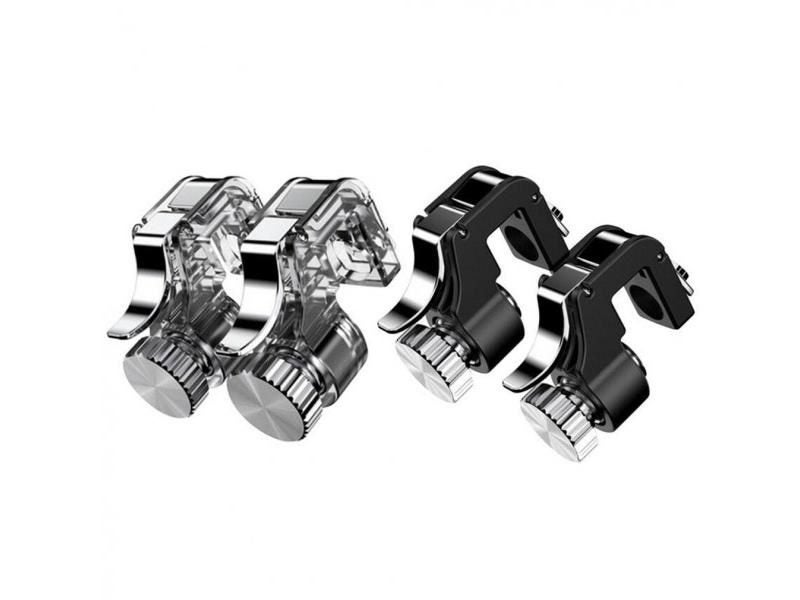 2pcs/lot R11 Metal Smart Phone Mobile Gaming Trigger For PUBG Mobile Gamepad Carousel 4