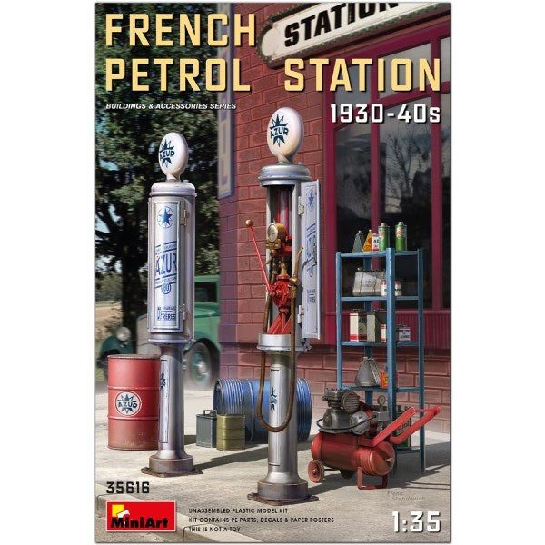 MiniArt 35616 1/35 FRENCH PETROL STATION 1930/40 Carousel 1