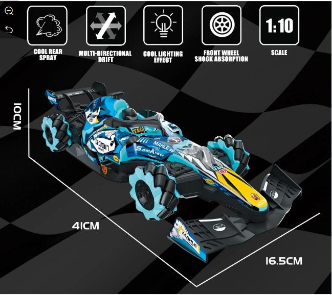 1:10 High Speed RC F1 Racing Car Off-Road Remote Control Car 360 Rc Stunt Car Carousel 2
