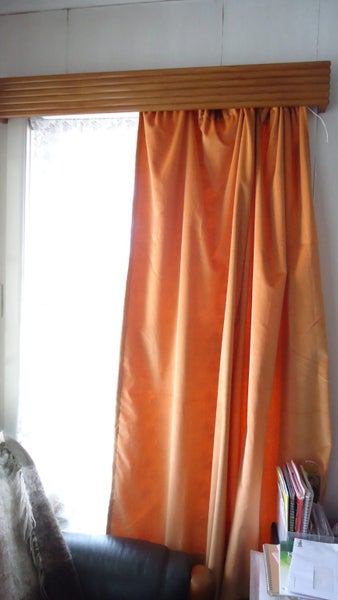 vintage couple velvet curtains Carousel 2
